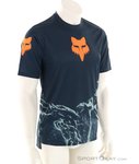 Fox Ranger Image Print Herren Bikeshirt-Blau-M
