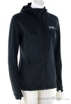 Mountain Hardwear Polartec Power Grid Full Zip Damen Sweater-Schwarz-L