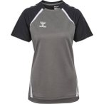 HUMMEL Damen Shirt hmlLEAD 2.0 JERSEY S/S WOMAN, Größe XL in Grau