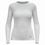 Odlo Performance Light Bl Top Crew Neck L/S W Damen ( Weiß L Größe,)