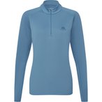 Mountain Equipment Cerrig Zip  Damen  Longsleeves blau Größe L Trekking  Elast