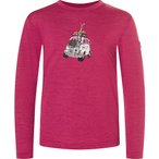 Super.Natural Carski  Kinder  Longsleeves pink Größe 110 Trekking  Hautfreundl