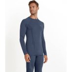 FALKE Herren Unterhemd WT Longsleeve m, Größe XL in Blau