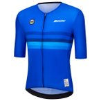Santini - UCI World Champion Jersey - Radtrikot Gr XS blau