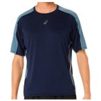 Asics - Fujitrail Elite S/S Top - Laufshirt Gr M blau