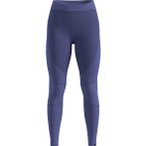 Odlo Seamless Performance Wool Long Damen Funktionsunterhose ( Blau L Größe,)