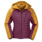 MAUL Damen Funktionsjacke Annaberg Steppjacke+Kapuze, Größe 40 in Lila