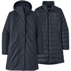 Patagonia 3-in-1 Tres Parka Damen  Doppeljacke blau Größe M Lifestyle  Winddic