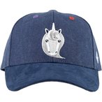 Bavarian Caps Einhorn Curved Cap Kinder  Basecaps blau Größe ONE SIZE Lifestyl