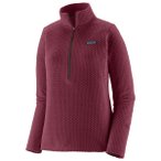 Patagonia - Women's R1 Air Zip Neck - Fleecepullover Gr XL rot