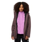 JACK WOLFSKIN Damen Funktionsjacken lg.Arm Da ROTWAND 3IN1 JKT W, Größe S in L