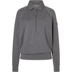 Super.Natural 1/4 Zip Sweater  Damen  Pullover braun Größe M Trekking  Hautfre