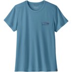 Patagonia Cap Cool Trail Stratapeaks  Damen  T-Shirts blau Größe M Trekking  H