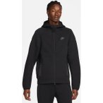 NIKE Herren Unterjacke M NK TCH FLC FZ WR HOODIE, Größe XXL in Schwarz