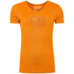 ORTOVOX Herren Shirt 150 COOL VINTAGE BADGE TS W, Größe M in Orange
