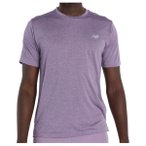 New Balance - Athletics Run S/S - Laufshirt Gr S rosa