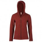 Engel - Women's Jacke mit Kapuze - Wolljacke Gr 34/36 rot