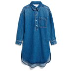 ARMEDANGELS - Women's Oversized Denim Shirt Dress - Kleid Gr S blau