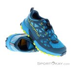 La Sportiva Bushido II JR GTX Kinder Laufschuhe Gore-Tex-Blau-33