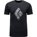 Black Diamond Engineered Diamond  Herren  T-Shirts schwarz Größe XL Lifestyle 