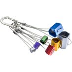 Black Diamond Wired Hexentric Nut Set Klemmkeile #4-10
