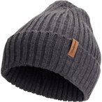 Woolpower Beanie Rib - Merino Mütze grey