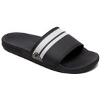 Quiksilver - Rivi Slide - Sandalen 40 schwarz/grau