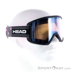 Head Contex Photo Skibrille-Schwarz-L