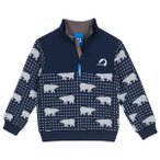 Finkid - Kid's Masi Nordik - Wollpullover Gr 100/110 blau