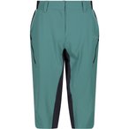 CMP Free Radhose 3/4 Damen  Fahrradhose tuerkis Größe S Mountainbike  Elastisc