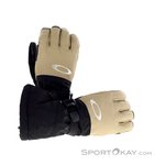 Oakley Ellipse Goatskin Gauntlet Gloves Handschuhe-Beige-L