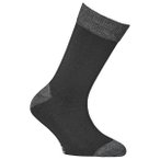 Alpacasocks&Co - Kid's Merino - Merinosocken 31-34 grau/schwarz