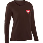 Nograd Coeur De Pierre  Damen  Longsleeves braun Größe XS Bouldern | Lifestyle