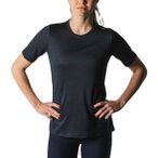 Fusion Womens Technical Merino 150 T-Shirt Damen ( Dunkelblau L Größe,)