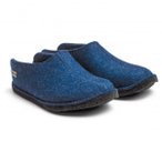 Haflinger - Smily - Hüttenschuhe 49 blau