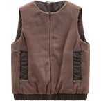 Jeanne Baret Rochefort Cargo Weste Damen  Kunstfaserwesten braun Größe M Lifes