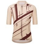 Santini - Sketch S/S Jersey - Radtrikot Gr XXL beige