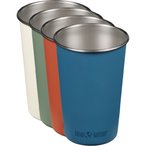 Klean Kanteen Pint Cup 4er Pack Becher  Campinggeschirr mehrfarbig Größe 473ml