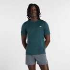 NEW BALANCE Herren T-Shirt Mens Running SS Top, Größe S in Grau