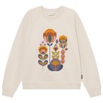 DEDICATED - Women's Sweatshirt Ystad Autumn Harvest - Pullover Gr XS beige
