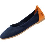 Baabuk Wool Ballerina  Damen  Freizeitschuhe blau Größe 37 Lifestyle