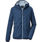 KILLTEC Kinder Funktionsjacke KOS 163 GRLS JCKT, Größe 116 in Blau