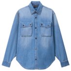 Napapijri - O-Kiene L/S - Hemd Gr M blau