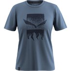 Salewa Eagle 3Cime  Damen  T-Shirts blau Größe M Trekking  Hautfreundlich Lyoc