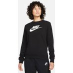 NIKE Damen Sweatshirt W NSW CLUB FLC GX STD CREW, Größe XS in Schwarz