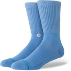 Stance Icon Pop Crew   Freizeitsocken blau Größe 43  Trekking  Elastisch