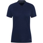 JAKO Damen Polo Polo Pro Casual, Größe 34 in Blau