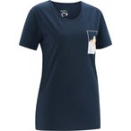 Edelrid Onset  Damen  T-Shirts blau Größe M Bouldern | Sportklettern  Hautfreu