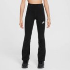 NIKE Kinder Shorts G NSW CLSSC HR FLARE TGHT LBR, Größe XS in Schwarz