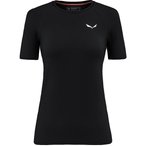 Salewa Cristallo Warm AMR  Damen  Kurzarm Unterhemden schwarz Größe S Trekking